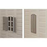 US Leisure 10 ft. x 8 ft. Keter Stronghold Resin Storage Shed
