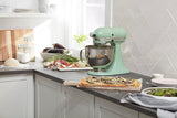 KitchenAid Artisan Series 5 Quart Tilt Head Stand Mixer with Pouring Shield KSM150PS, Cast Iron